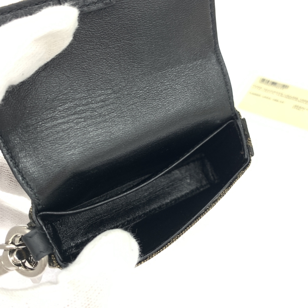 Fendi Key Case Nano Bucket Canvas Zucca Pattern B… - image 4